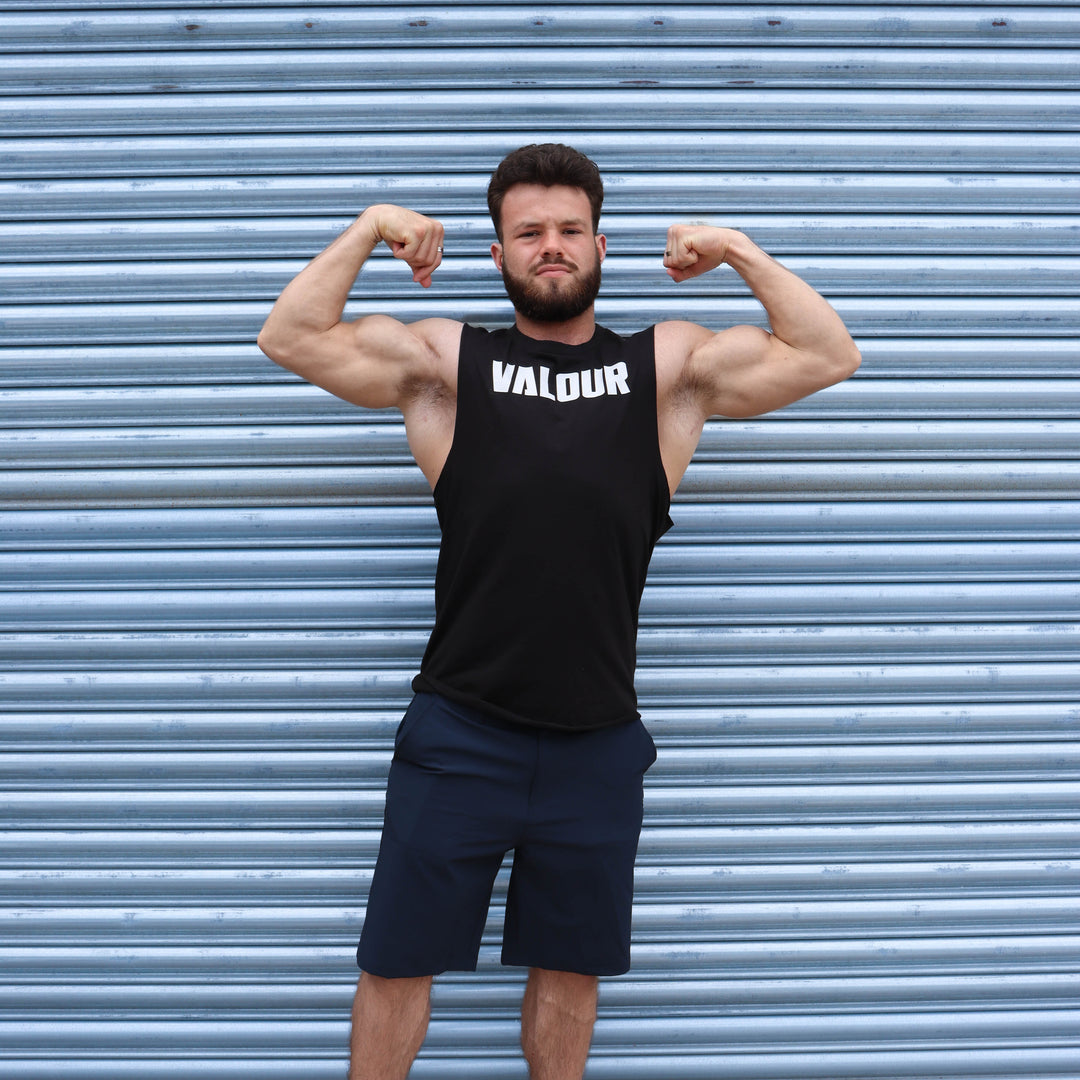 bodybuilder posing