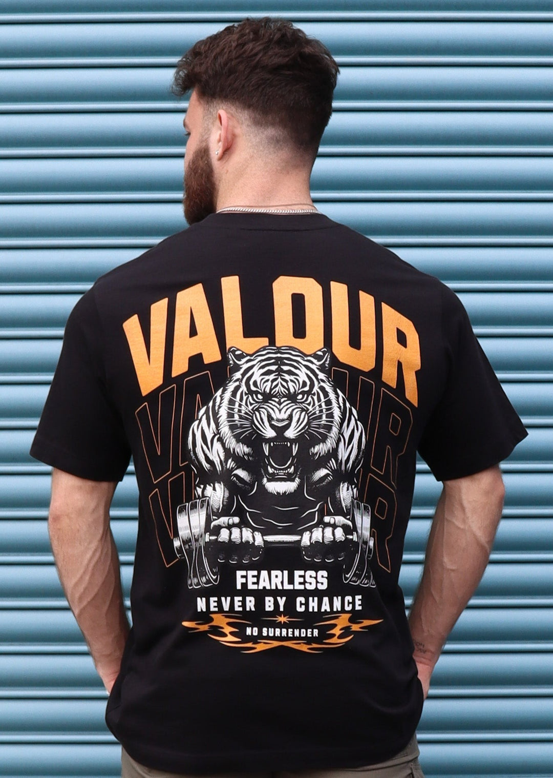 valour fearless t shirt back