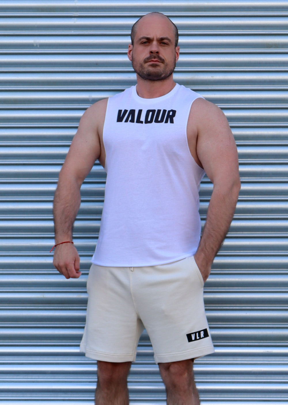 valour white shorts